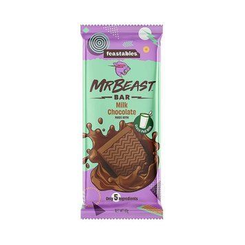 Шоколад Містер Біст Feastables MrBeast Milk Chocolate Молочний 60 г 112535 фото
