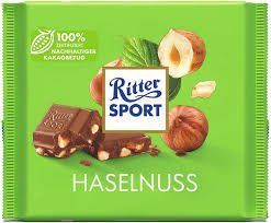 Шоколад молочний Ritter Sport с орехами, 100 г 4000417622211 фото