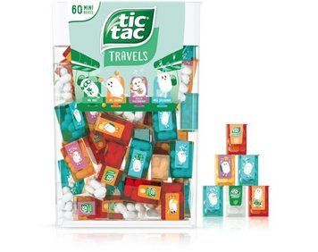 Драже MINI TIC TAC 228 г ( 60х3,8 г) 111392 фото