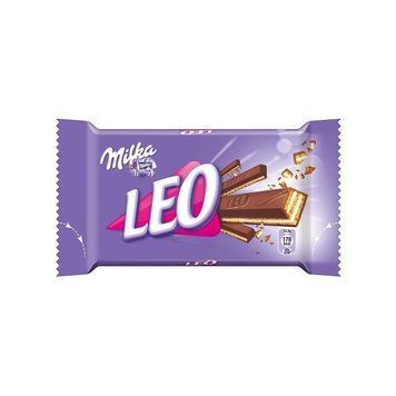 Батончик вафельний Waffel LEO молочний шоколад 33.3 г ТМ Milka Мілка Швейцарія 111870 фото