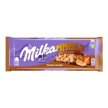 Шоколад Milka MMMAX Peanut Caramel Арахіс із Карамеллю 276 г 7622210612267 фото
