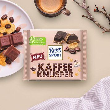 Шоколад Ritter Sport Kaffee Knusper 100g  111669 фото