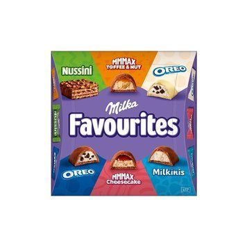 Шоколадні цукерки Milka Zarte Momente Favourites Набір асорті 6 видів 158 г 112021 фото