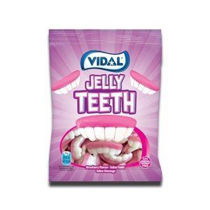 Желейные конфеты Vidal Jelly Teeth Челюсти 90 г ТМ Vidal Видаль Испания 111922 фото