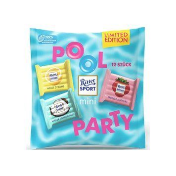 Набір шоколаду Ritter Sport mini Pool Party 12 плиток 200 г 112488 фото