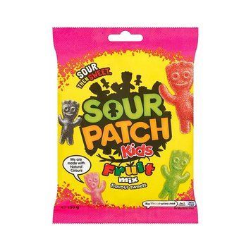 Желейки Sour Patch Kids Фруктові кислі цукерки 130 г 112538 фото