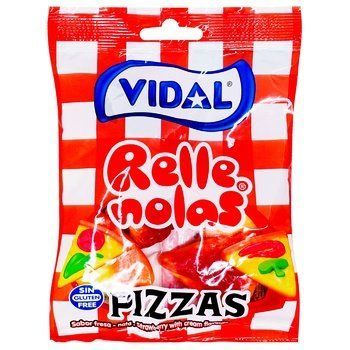 Желейные конфеты Vidal Pizza Пицца 90 г ТМ Vidal Видаль Испания 111923 фото