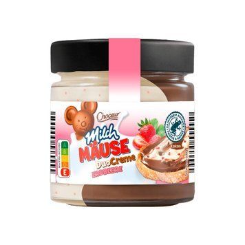 Шоколадная паста Choceur Milchm&auml;use Duo-Creme Erdbeere Клубника 200 г 112627 фото