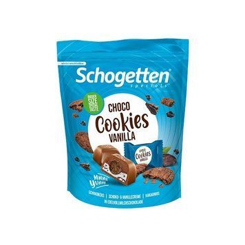 Шоколадні цукерки Schogetten Choco Cookies Vanilla праліне з печивом 116 гр 112489 фото
