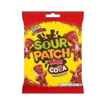 Желейки Кока Кола Sour Patch Kids Кислі цукерки 130 г 112539 фото