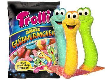 Желейки Trolli Gluhwurmchen 200 г 111144 фото