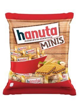 Вафли Ferrero Hanuta Minis 220г 111527 фото