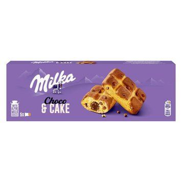 Кекс Milka Cake & Choc с молочным шоколадом внутри, 175 г   7622210295965 фото