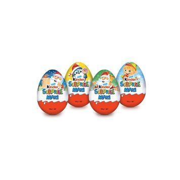 Яйцо Киндер Сюрприз Kinder Surprise MAXI Cristmas Рождество 100 г 112156 фото