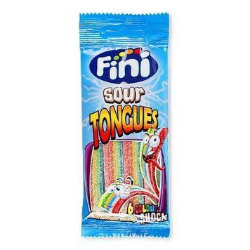 Желейки fini sour tongues 90г 111624 фото
