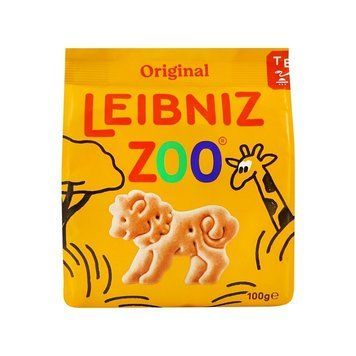 Печенье Original Zoo Leibniz Зоологическое Сливочное 100 г 5901414205263 фото