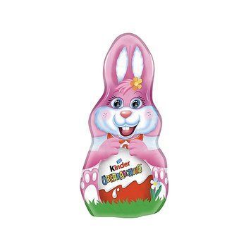 Шоколадний кролик Kinder Surprise Рожевий 75 г 8000500135655 фото