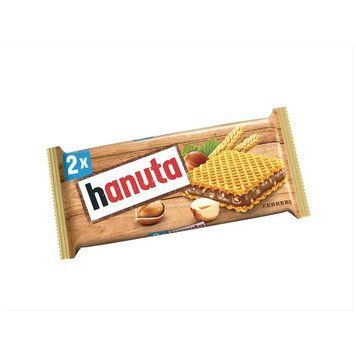Вафли Hanuta фундук и шоколад 2х22г ТМ Ferrero Ферреро Италия 111776 фото