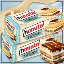 Вафли Ferrero Hanuta Tiramisu Тірамісу (10шт) 220г 8000500422083 фото