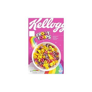 Хлопья Kellogg's Froot Loops Фруктовые 375 г 112455 фото