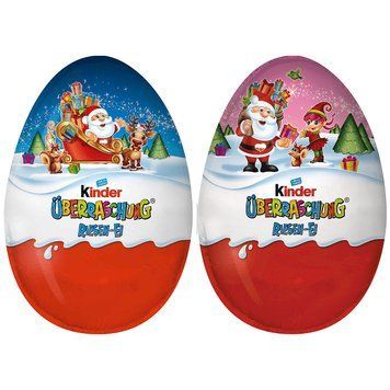 Киндер Яйцо Kinder XXL &Uuml;berraschung Riesen Ei Новогодний Гигантский 220 г 800500266564 фото