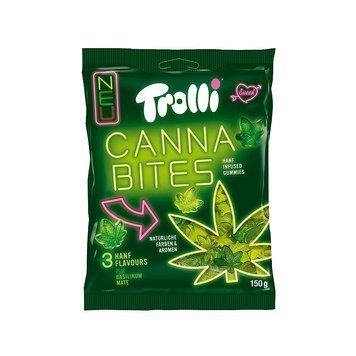 Желейки Trolli Canna Bites Каннабіс 150 г 4000512463795 фото