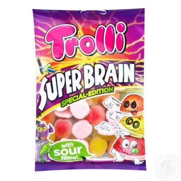 Желейные конфеты Trolli Super Brain, 200 г 111405 фото