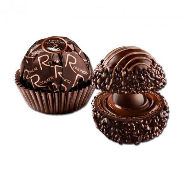 Цукерки Ferrero Rondnoir з шоколадно-кремовою начинкою 138 г 112411 фото