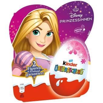 Kinder сюрприз Disney Prinzessinnen набор 4шт 4008400480428 фото