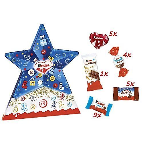 Адвент календар Кіндер Kinder Новорічна Зірка 149 г 112209 фото