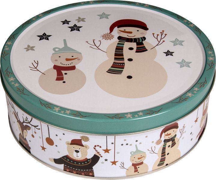 Печенье сливочное Jacobsen's Bakery Winter Woodland Ассорти в ж/банке 400 г 112356 фото