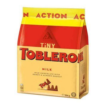 Шоколадные конфеты Toblerone Tiny Action Mini 584г 762221048876 фото