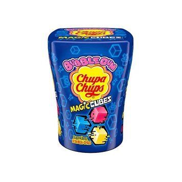 Жуйка Чупа Чупс Chupa Chups Bubble Gum Magic Cubes Фруктові 86 г 112500 фото