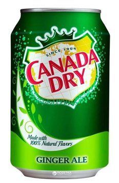 Безалкогольный напиток Dr Pepper Canada Dry Ginger Ale 0.33 л 111684 фото