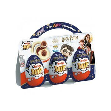 Набор Сюрприз Kinder Joy Funko Harry Potter Киндер Джой Гарри Поттер 3х20г ТМ Ferrero Ферреро Италия 111786 фото