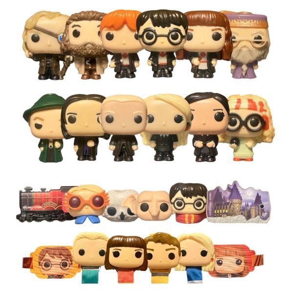 Набор Сюрприз Kinder Joy Funko Harry Potter Киндер Джой Гарри Поттер 3х20г ТМ Ferrero Ферреро Италия 111786 фото