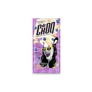 Белый шоколад Dr. CHOQ White Blueberry Черничный чизкейк 150 г 112415 фото